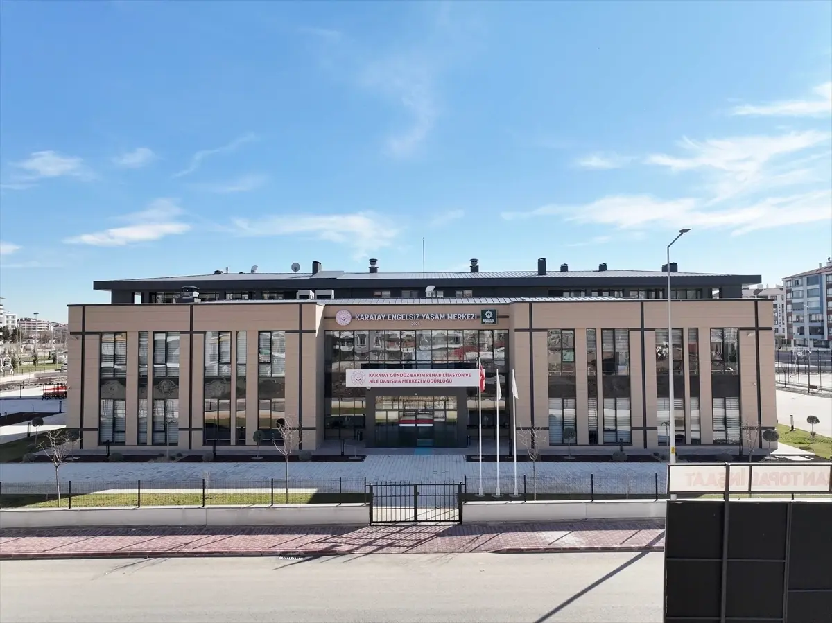 Karatay\'da Engelsiz Yaşam Merkezi Açıldı