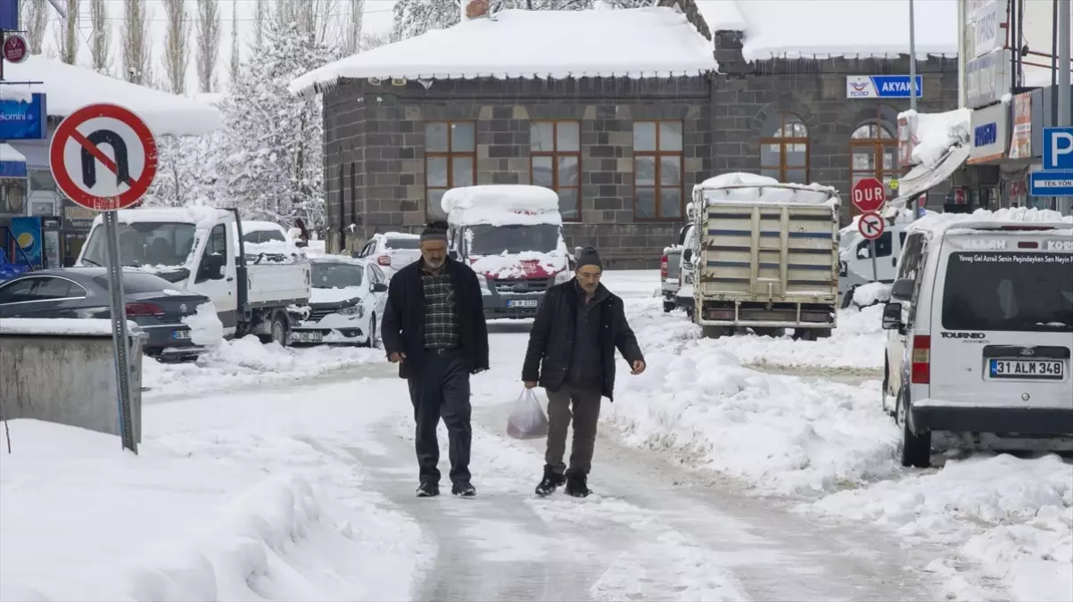 Kars ve Ardahan\'da Kar ve Soğuk Hava