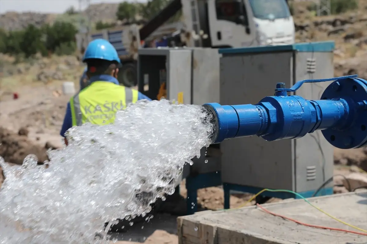 Kayseri\'de 53 Yeni İçme Suyu Kuyusu Açıldı