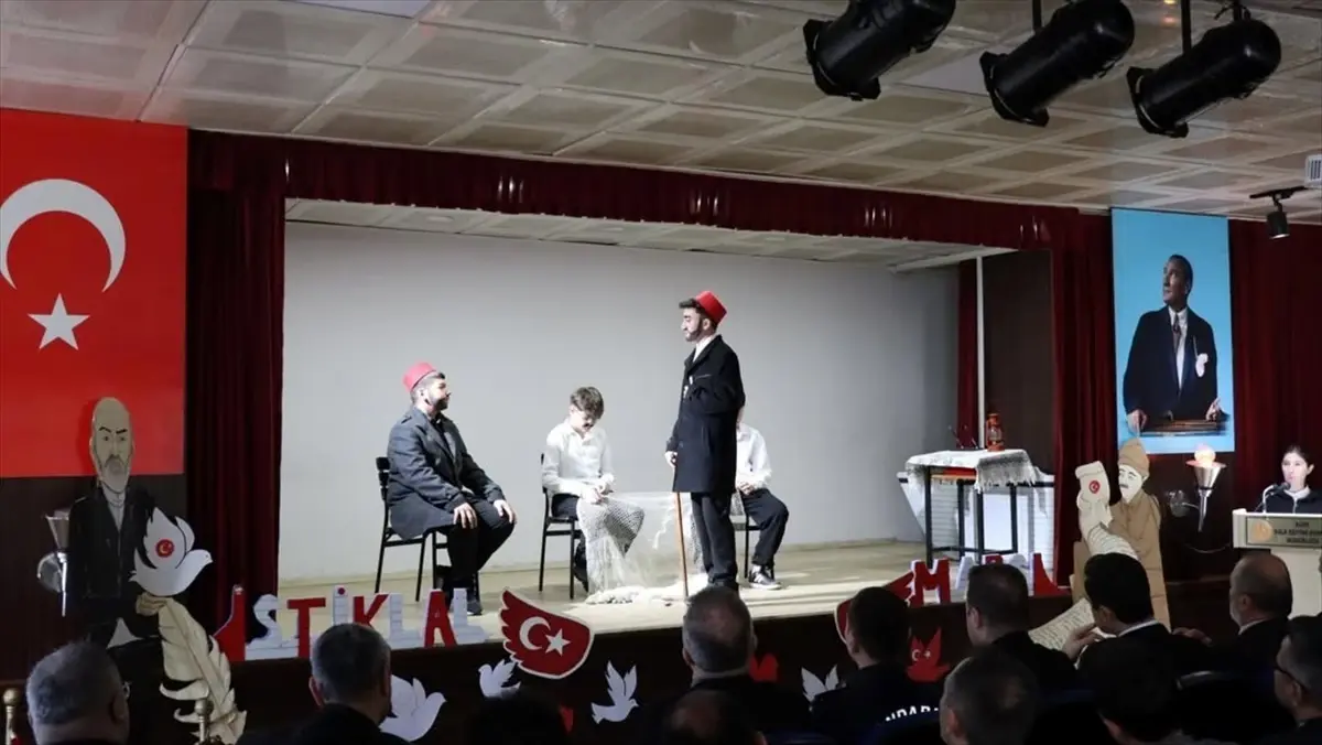 Kastamonu\'nun ilçelerinde İstiklal Marşı\'nın kabulünün yıl dönümü kutlandı