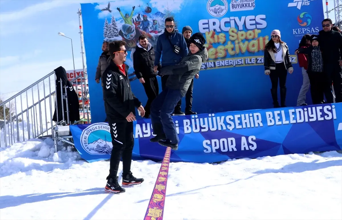 Erciyes\'te Kış Spor Festivali