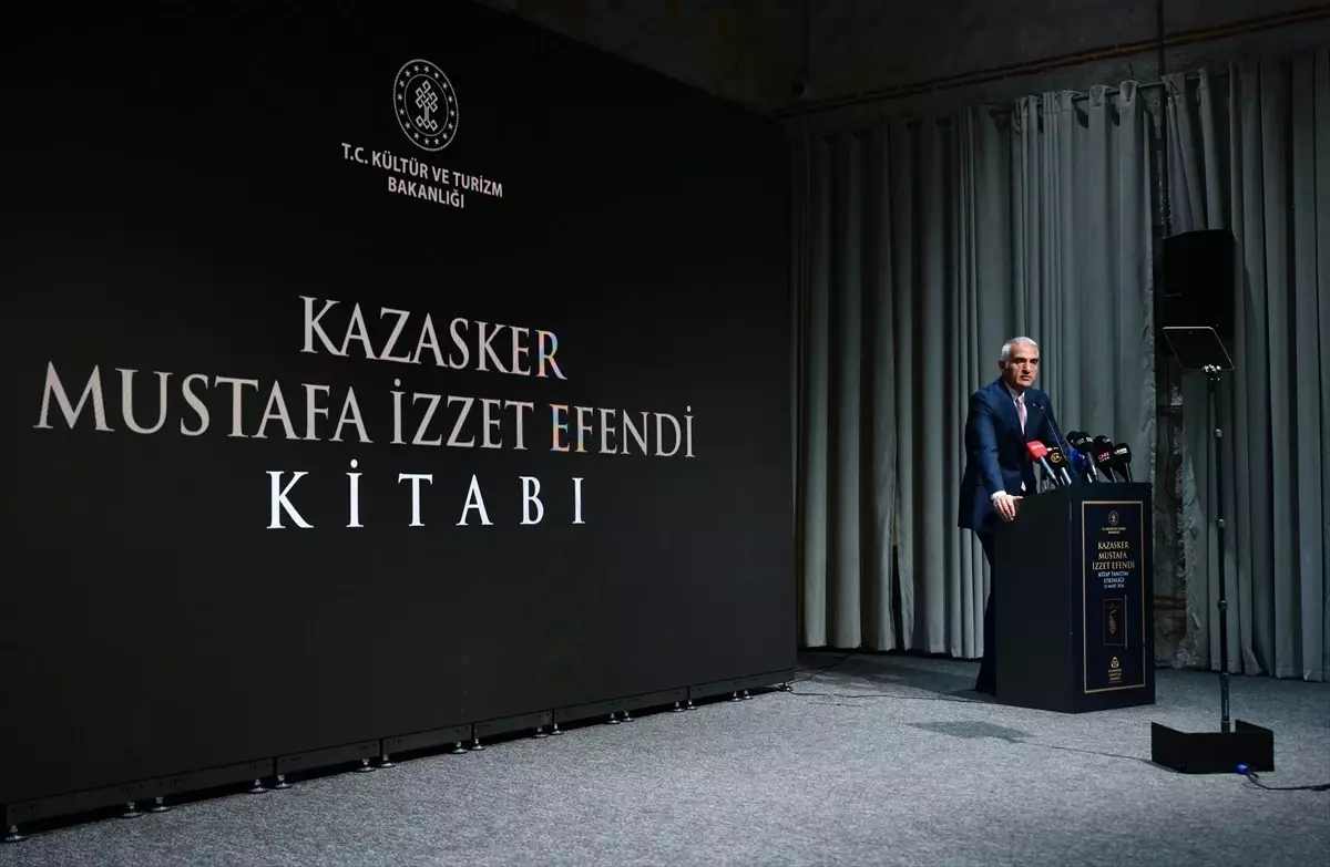 Kazasker Mustafa İzzet Efendi Kitabı Yayınlandı
