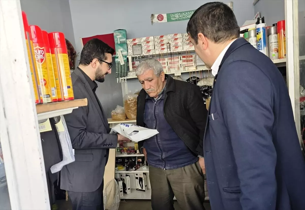 Müftü Çiçen, Esnafa Ramazan Ziyareti