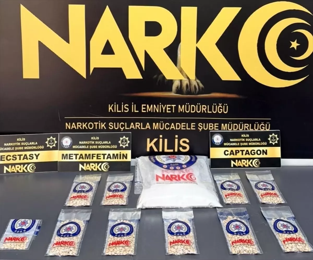 Kilis\'te Mezarlıkta Uyuşturucu Ele Geçirildi