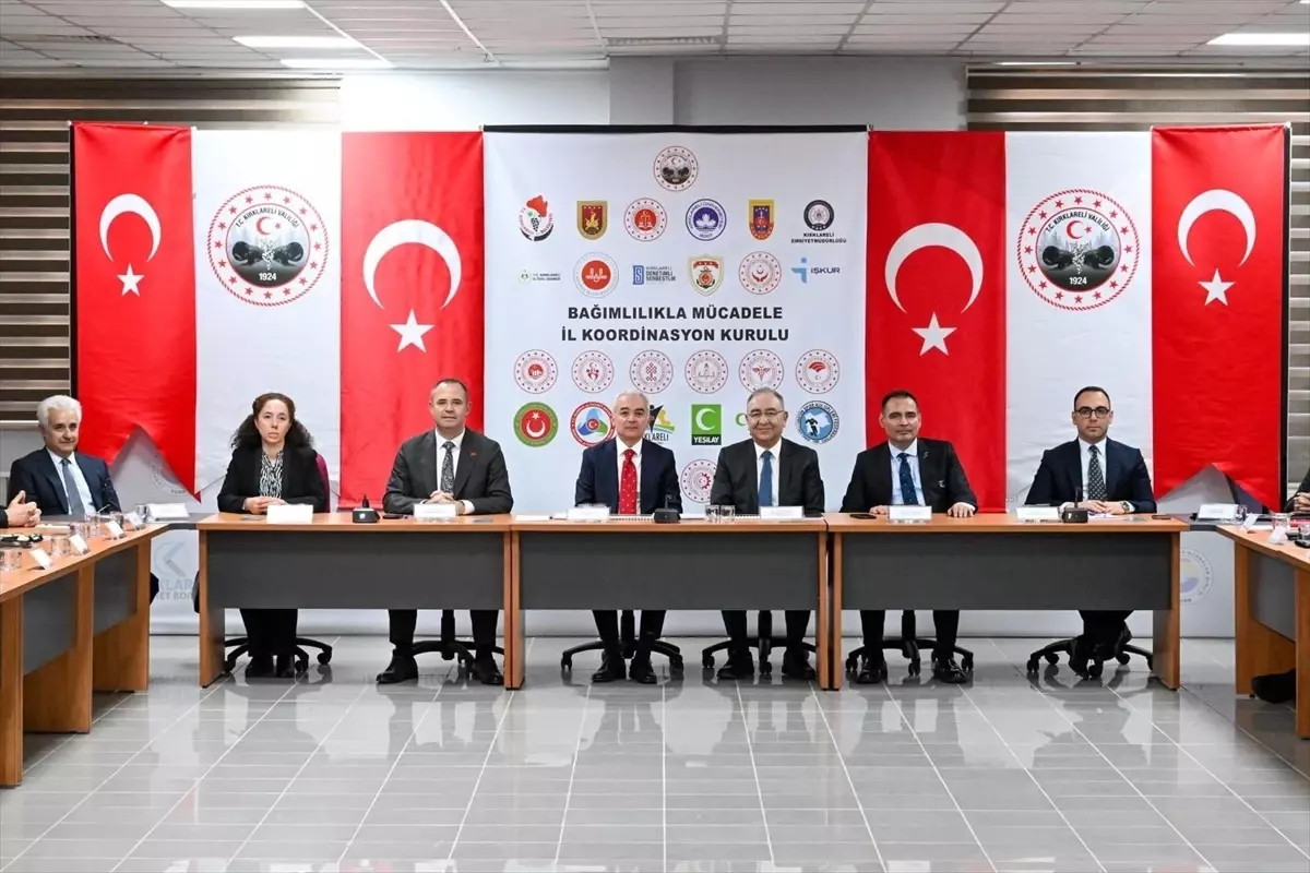 Kırklareli\'nde Bağımlılıkla Mücadele Toplantısı