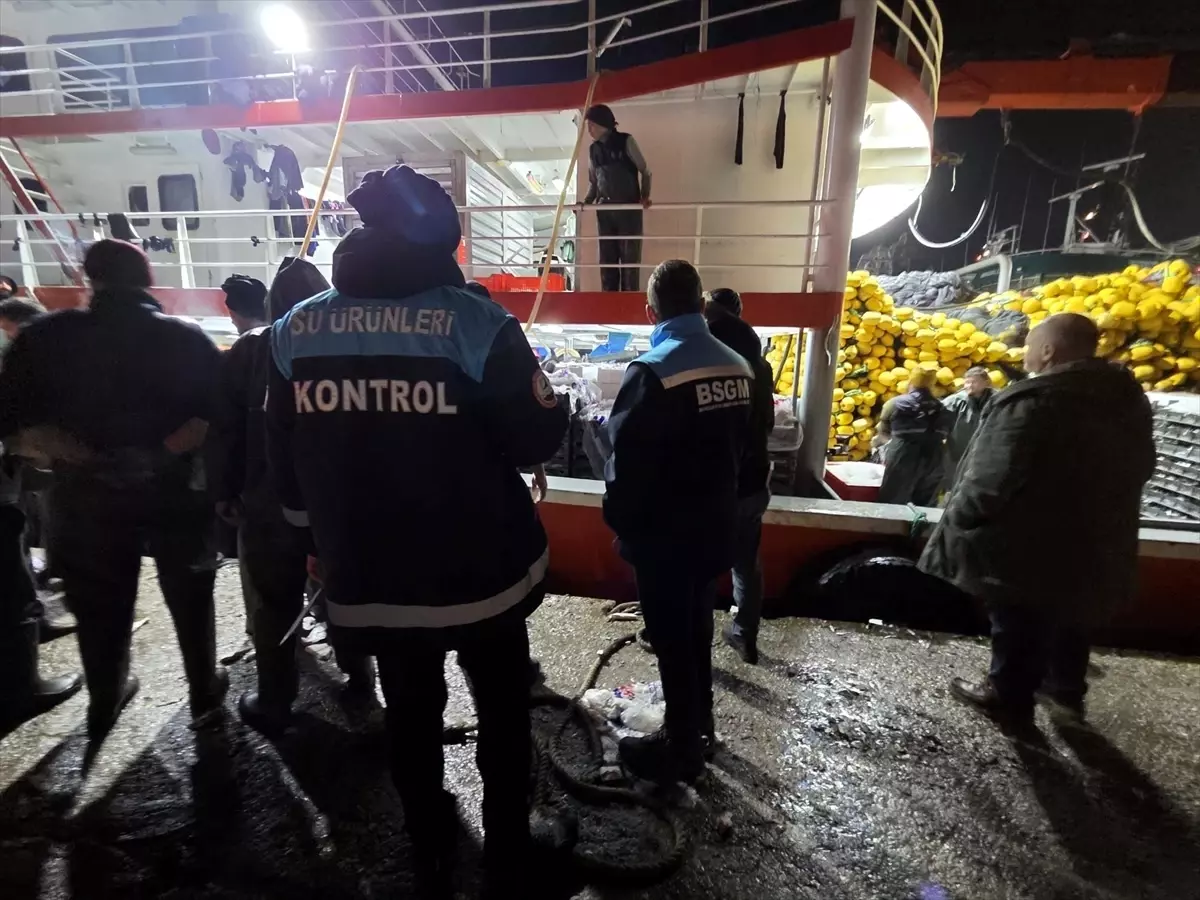 Kırklareli\'de Su Ürünleri Denetimi