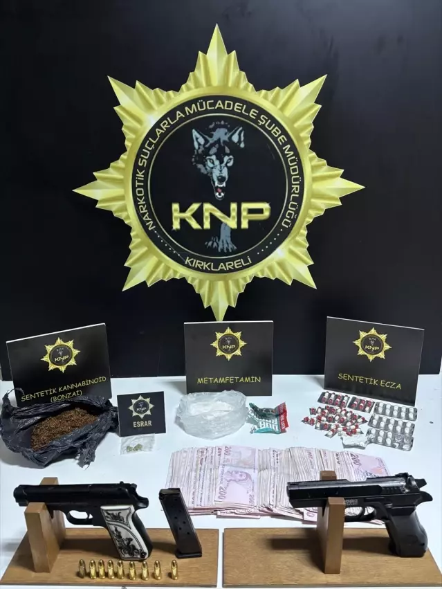 Kırklareli’nde Uyuşturucu Operasyonu: Bir Tutuklama