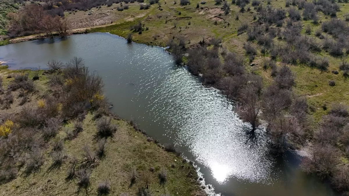 Yündalan Göleti\'ndeki Su Seviyesi Artıyor