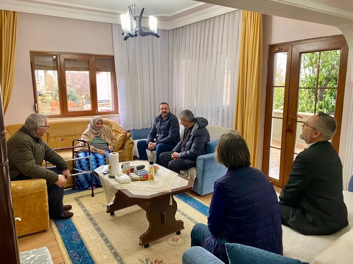 Pınarhisar Kaymakamı Aile Ziyaretlerinde