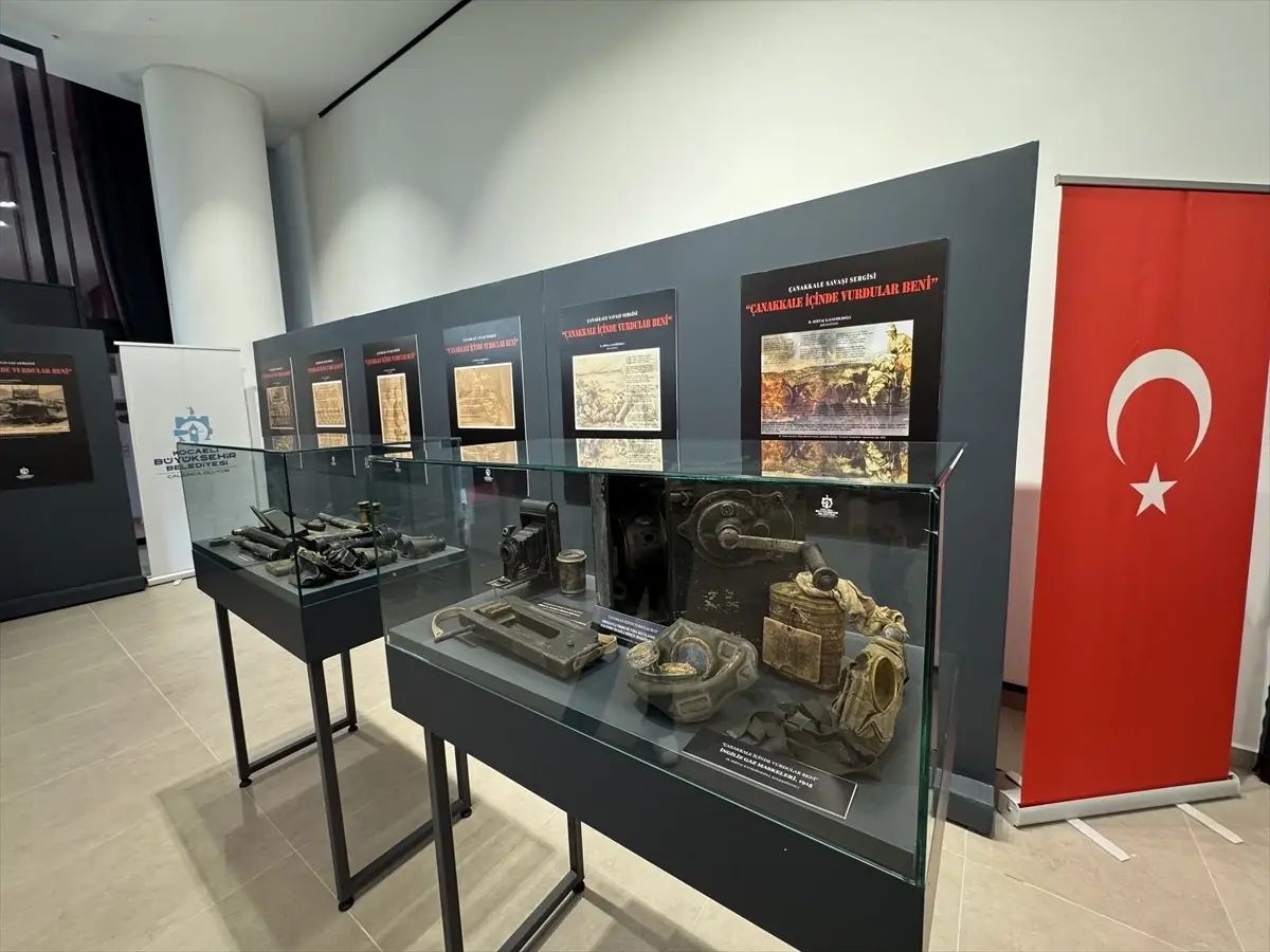 Kocaeli\'de "Çanakkale Savaşı Sergisi" açıldı