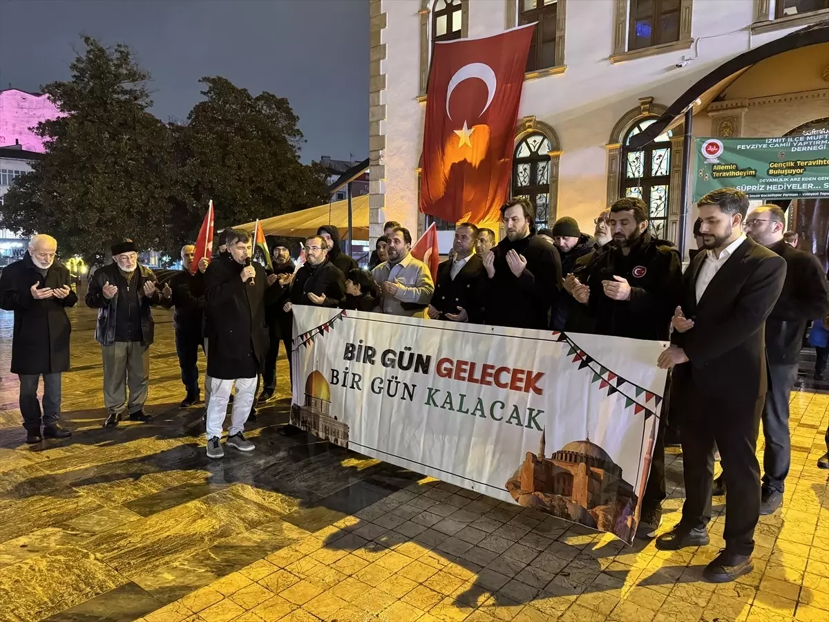 Kocaeli\'de Mescid-i Aksa Protestosu