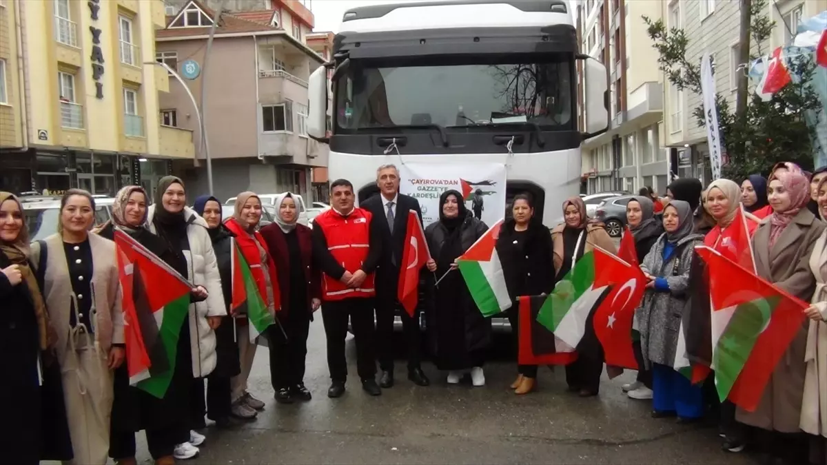 Çayırova\'dan Gazze\'ye İnsani Yardım