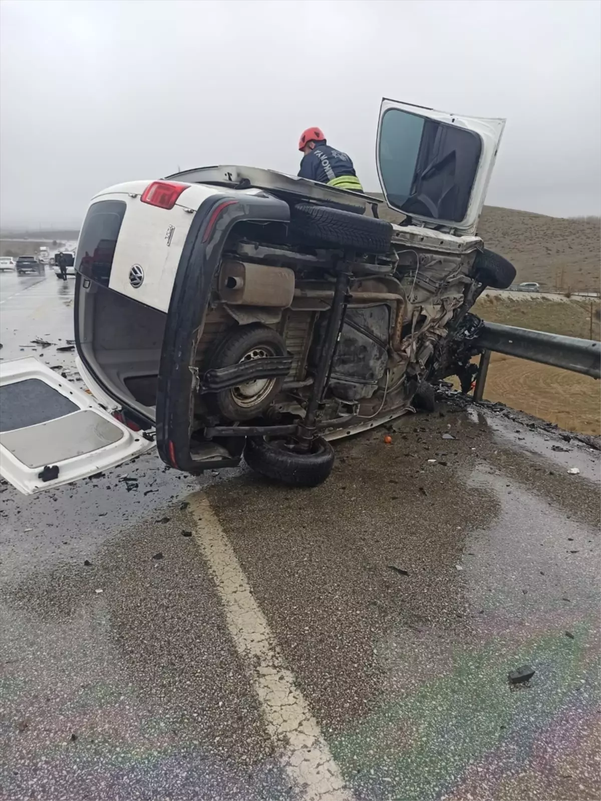 Konya\'da Kaza: 2 Ölü, 4 Yaralı