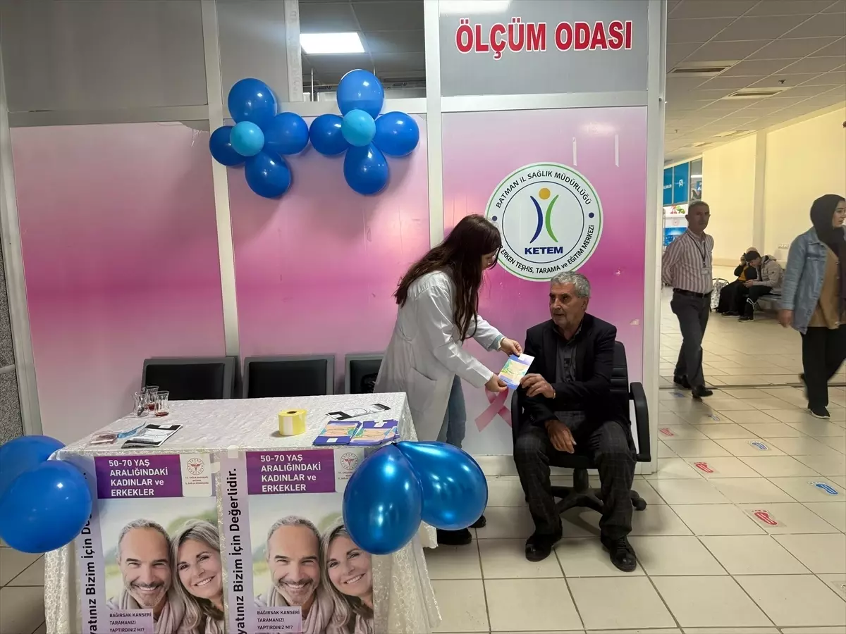 Kozluk\'ta Kanser Farkındalık Etkinliği Düzenlendi