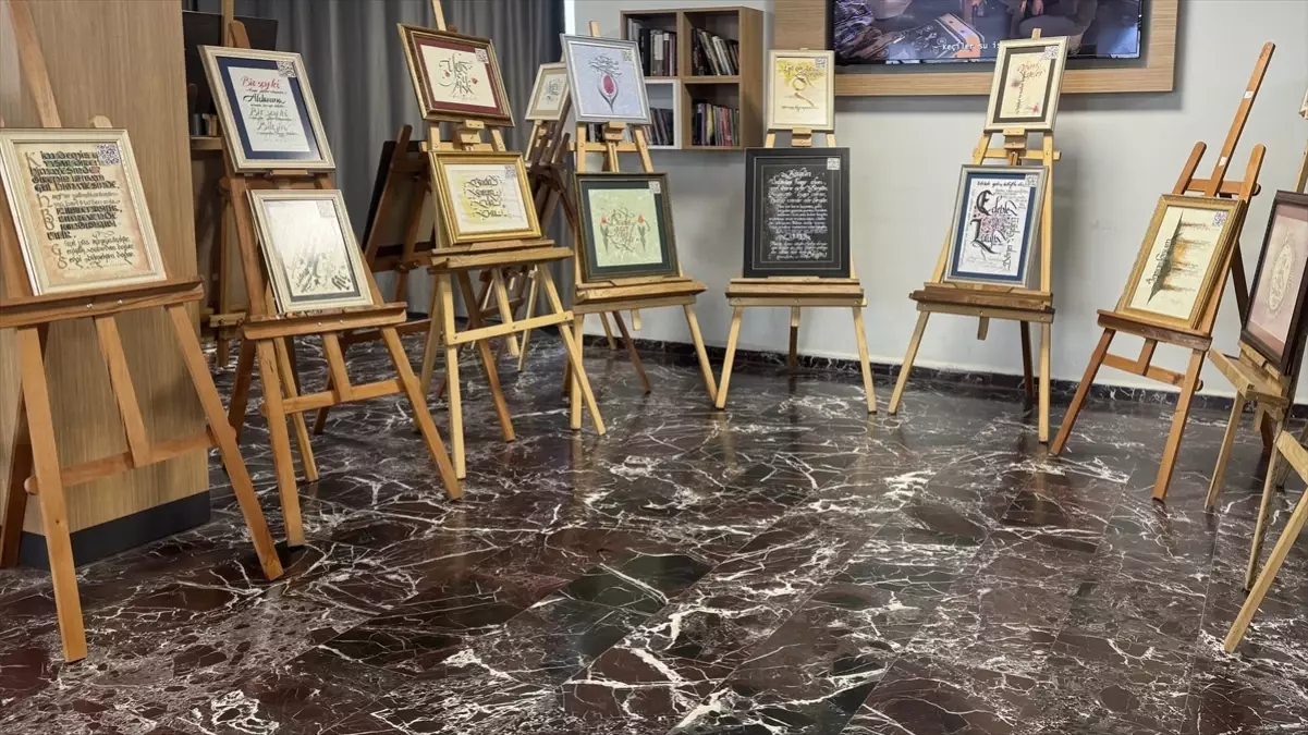 Kaligrafi Sergisi KTÜ\'de Açıldı