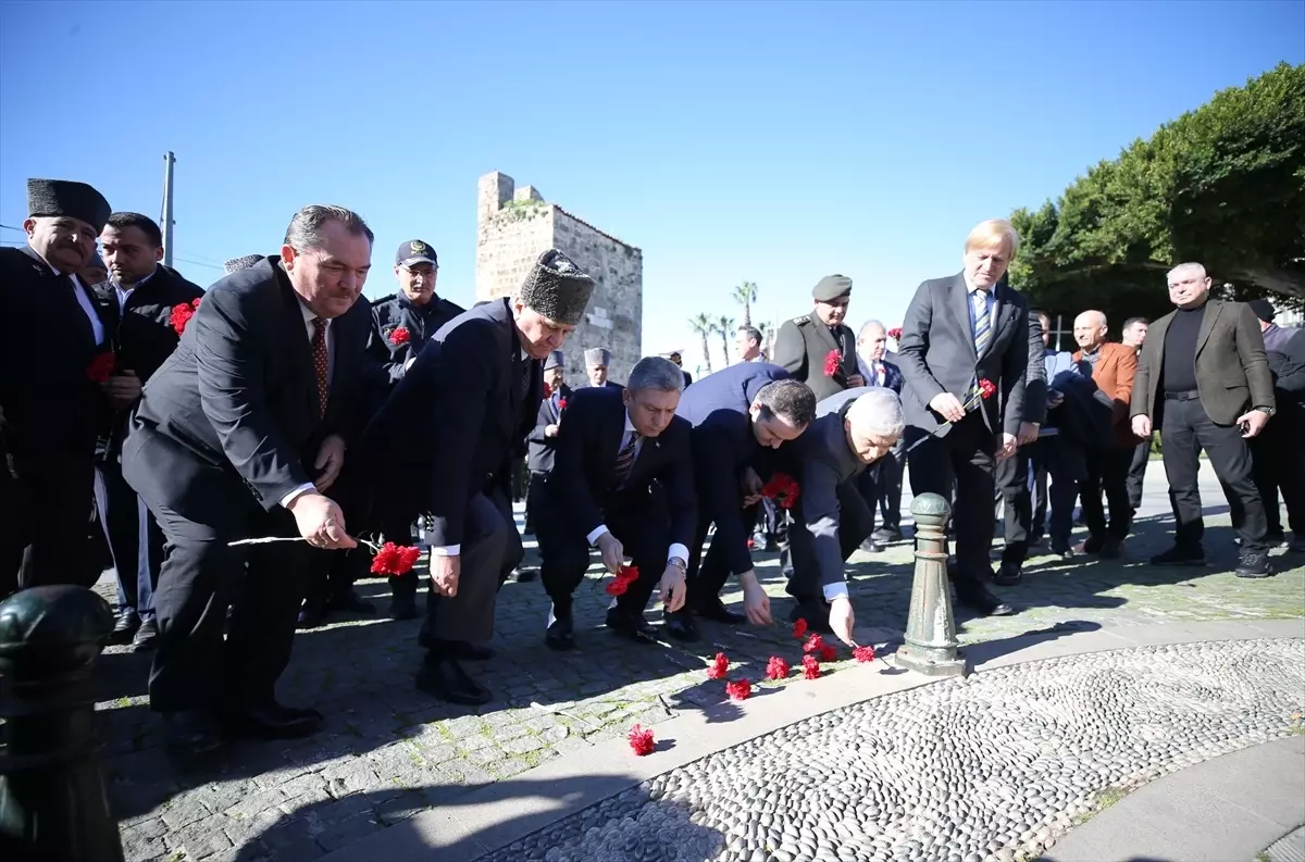 Kurtuluş Savaşı\'nda Antalya\'nın ilk sivil şehidi olan Mustafa Haşmet anıldı