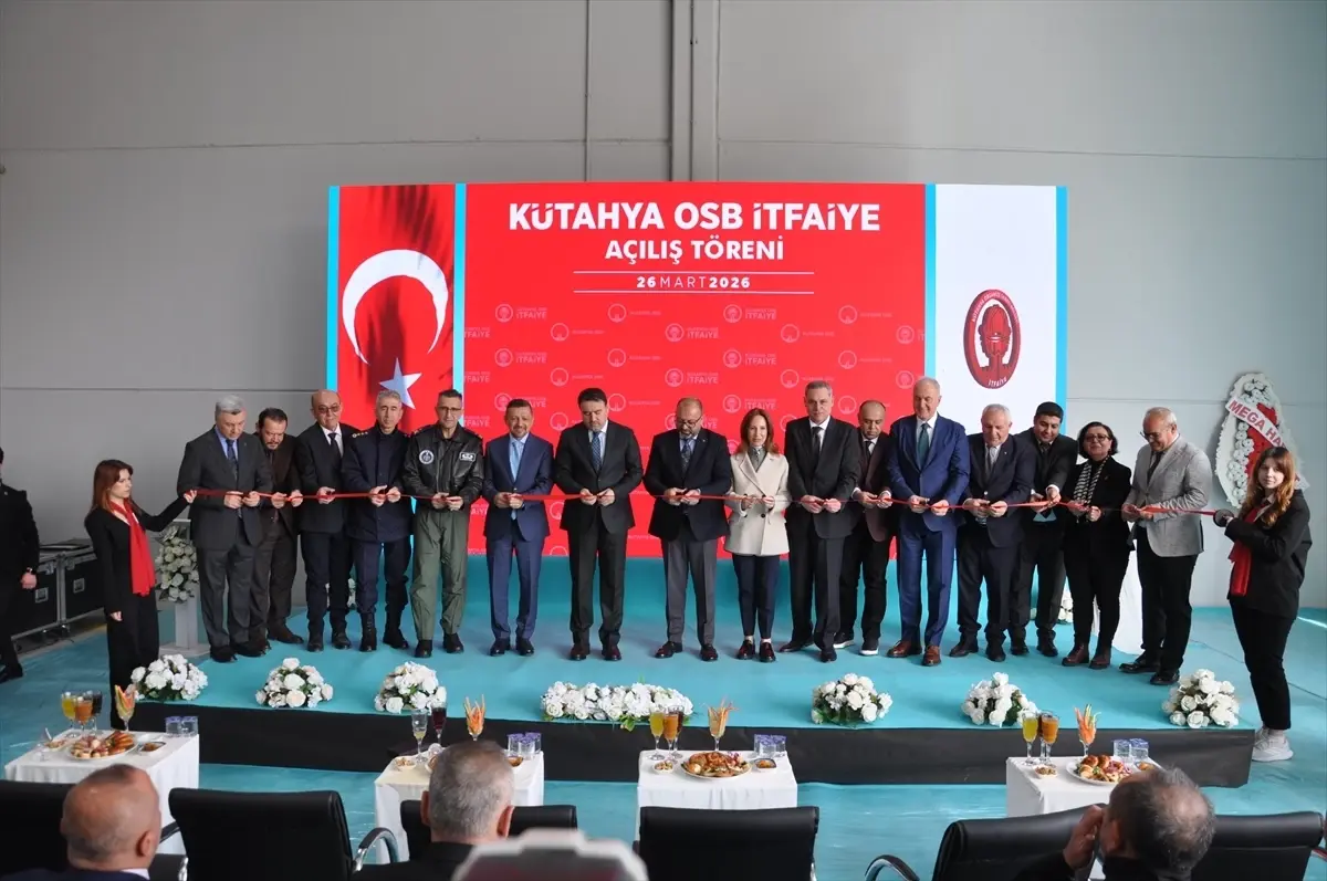 Kütahya OSB İtfaiye Binası Hizmete Girdi
