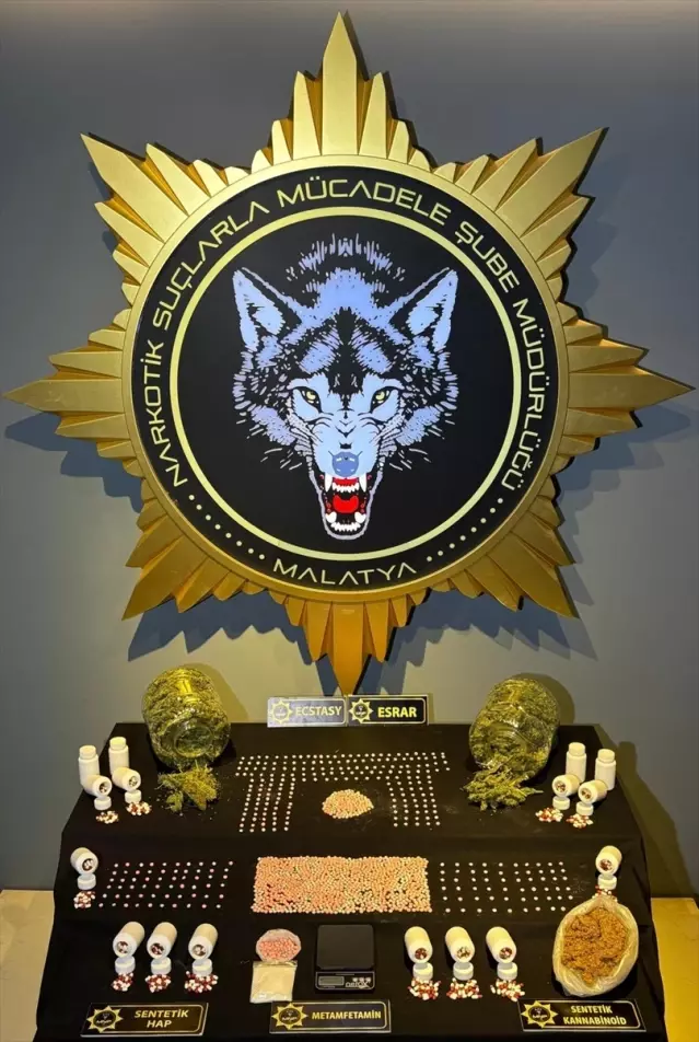 Malatya’da Uyuşturucu Operasyonu: 6 Gözaltı