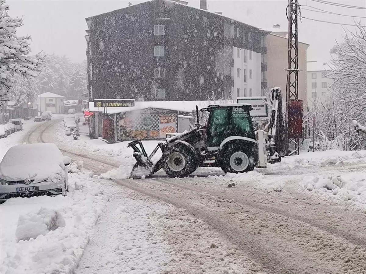 Doğanşehir\'de Eğitime Kar Engeli