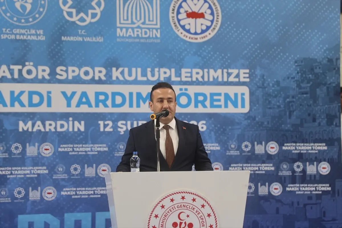 Mardin\'den Spor Kulüplerine 11.5 Milyon Lira Destek