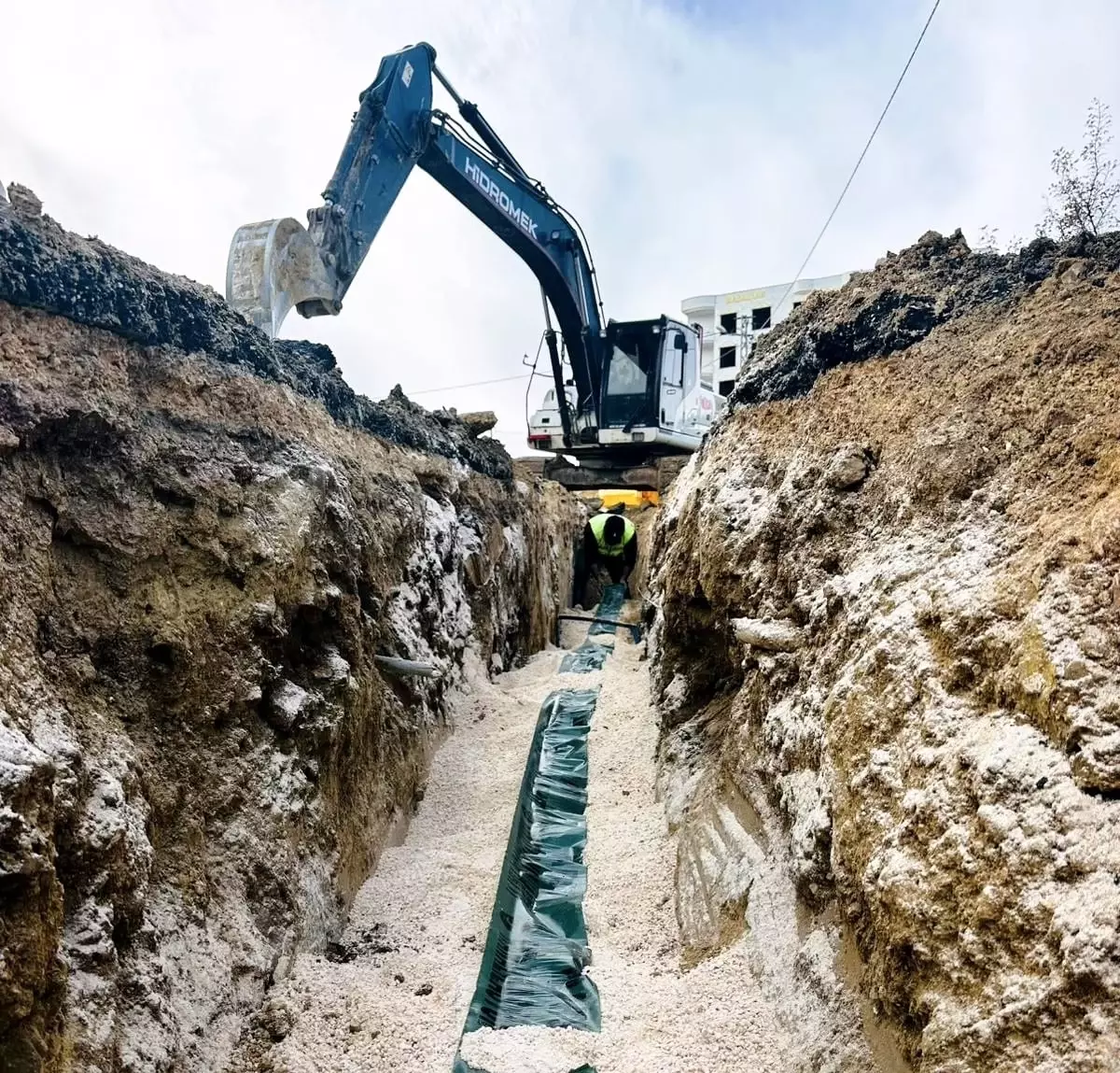 Mardin\'de Atıksu Hattı Çalışmaları Tamamlandı