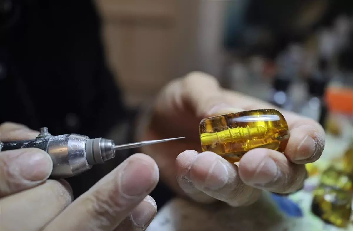 Tespihlerde Negatif Oyma Sanatı