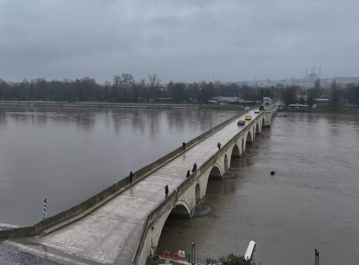 Meriç Nehri\'nde Debi Artışı