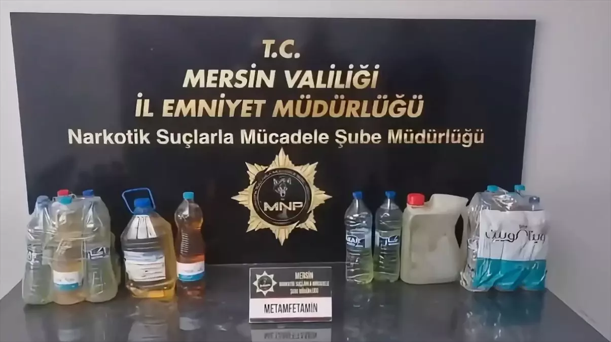 Mersin\'de Uyuşturucu Operasyonu: 3 Tutuklama