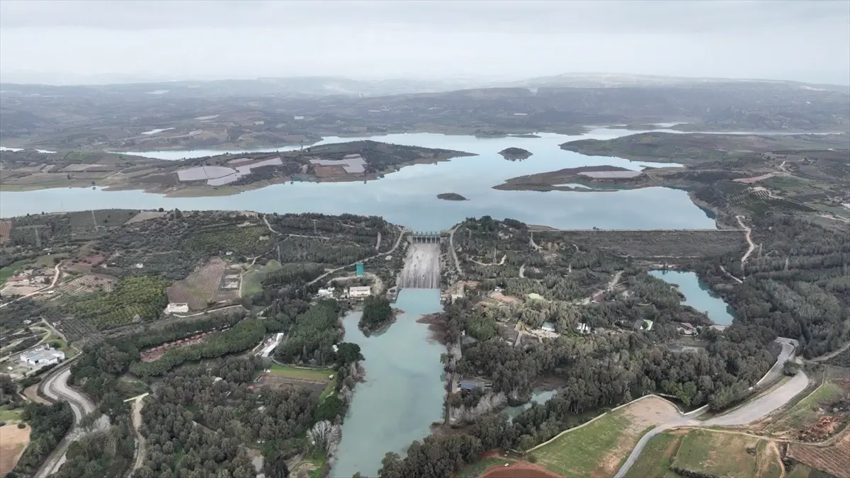 Mersin Barajlarında Su Seviyesi Artışı