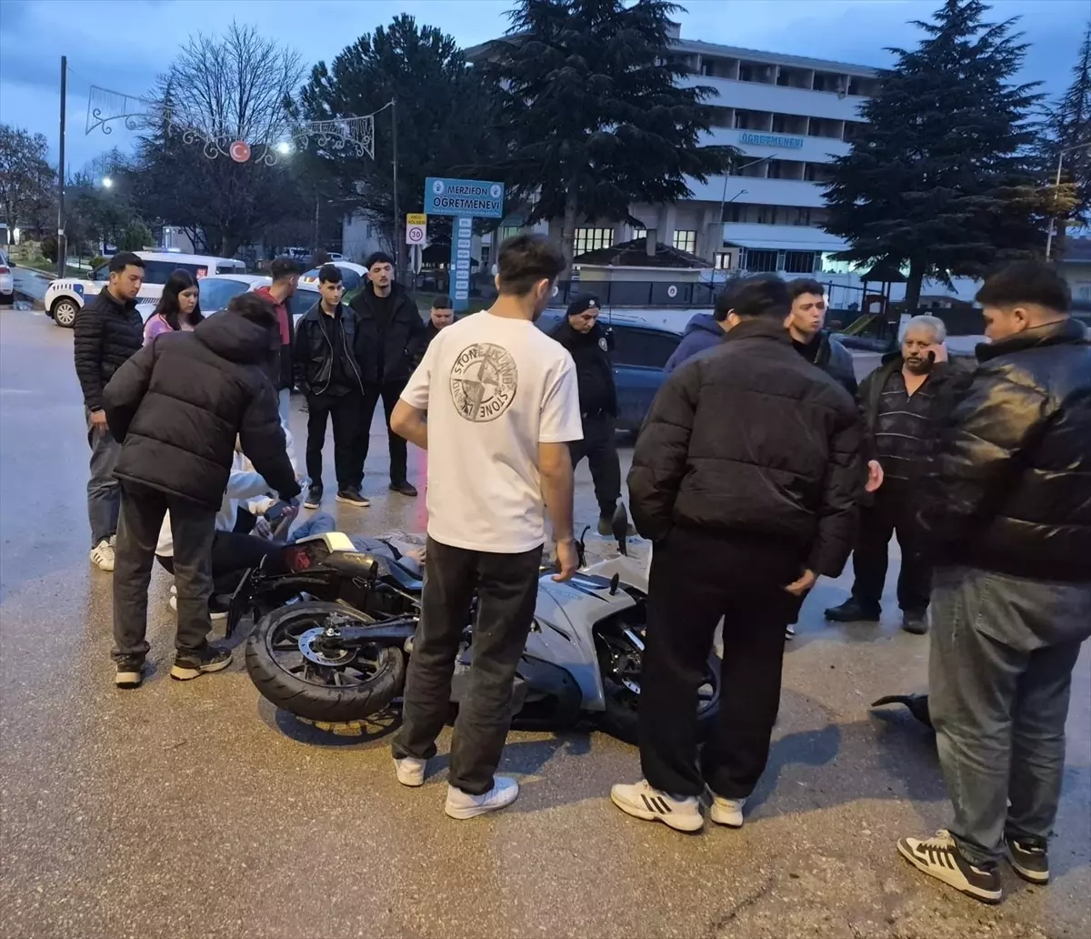 Merzifon\'da Kaza: 2 Yaralı