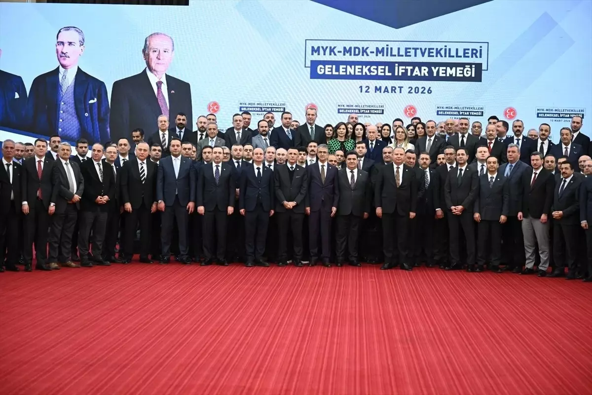 MHP Genel Başkanı Bahçeli, partisinin MYK, MDK ve milletvekilleriyle iftar programında konuştu Açıklaması