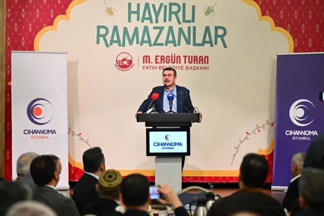 Milli Eğitim Bakanı Tekin, Cihannüma İstanbul Sahur Meclisi Programı’nda konuştu Açıklaması