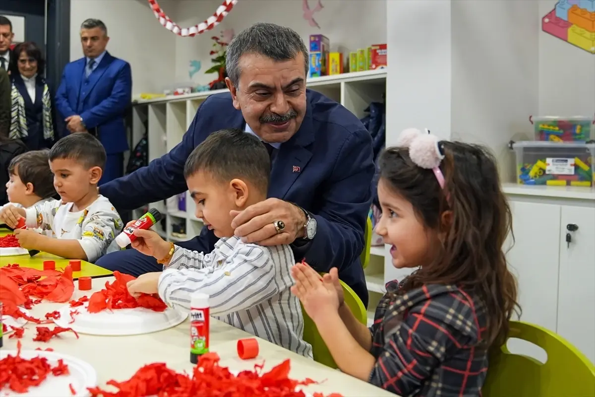 Milli Eğitim Bakanı\'ndan Anaokulu Açıklamaları