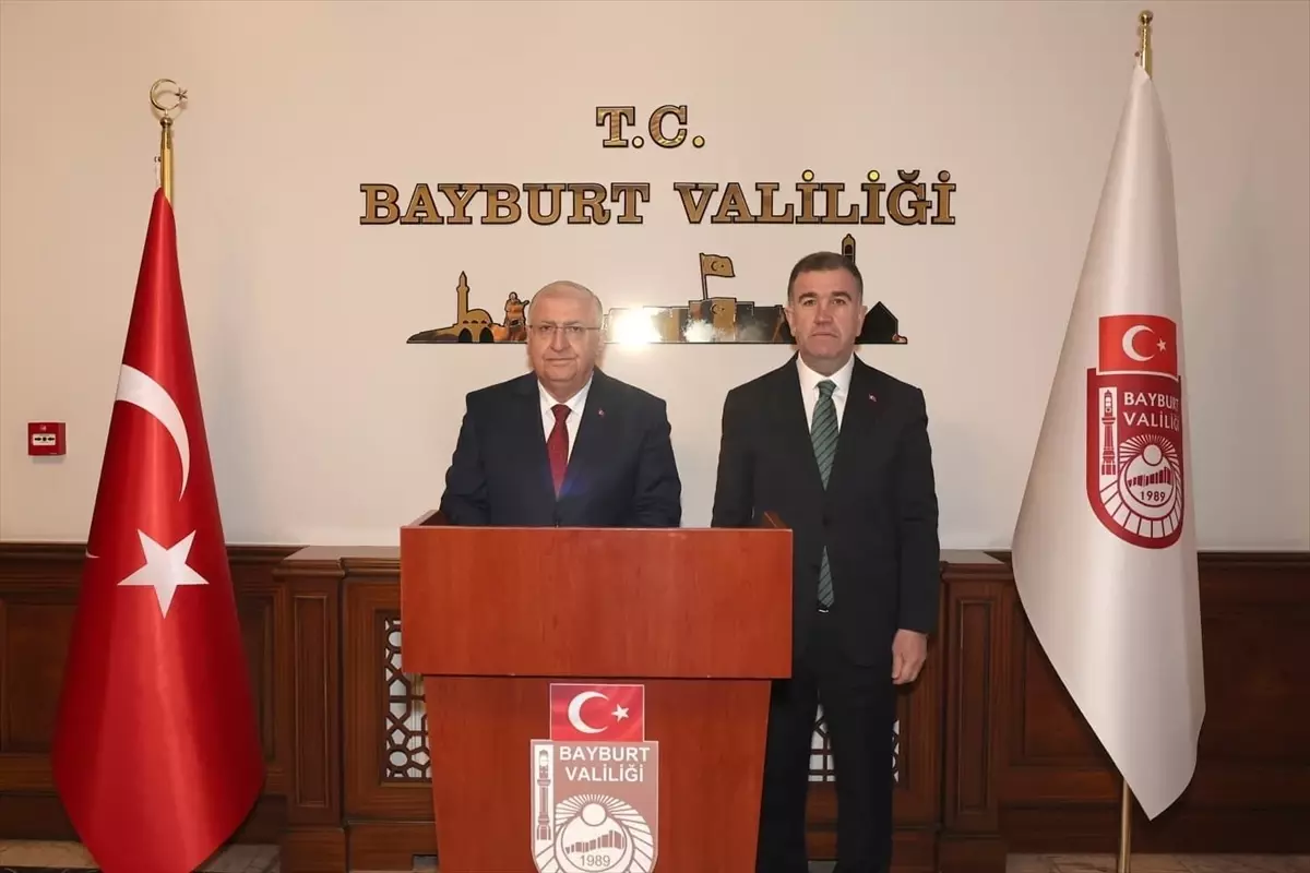 Bakan Güler Bayburt\'ta Törenlere Katıldı