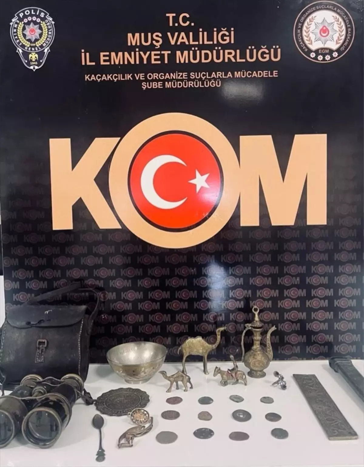 Muş\'ta Tarihi Eser Operasyonu