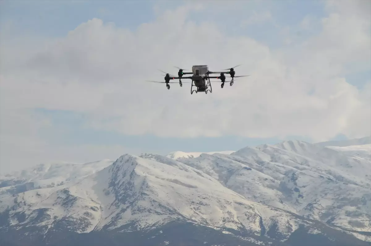 Muş\'ta Dronla Gübreleme Dönemi