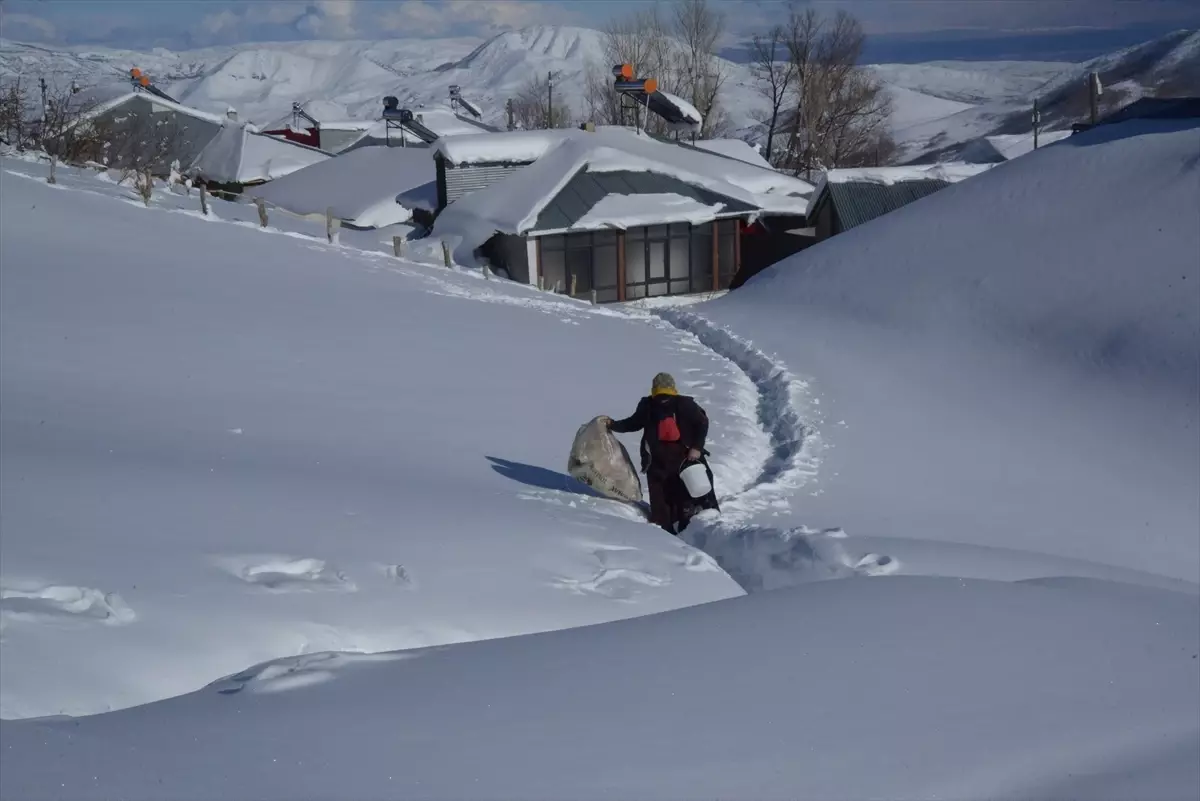 Muş\'ta Kış Zorlukları Artıyor