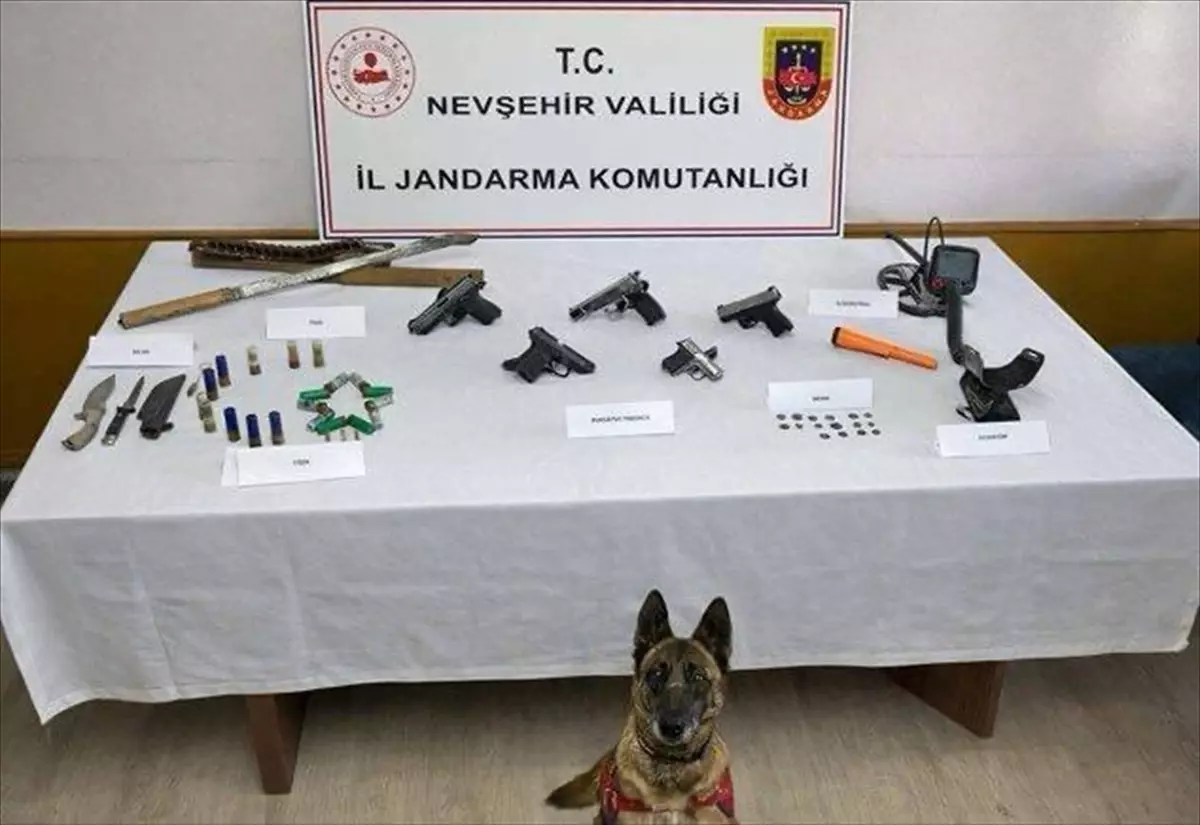 Nevşehir\'de Tarihi Eser Operasyonu