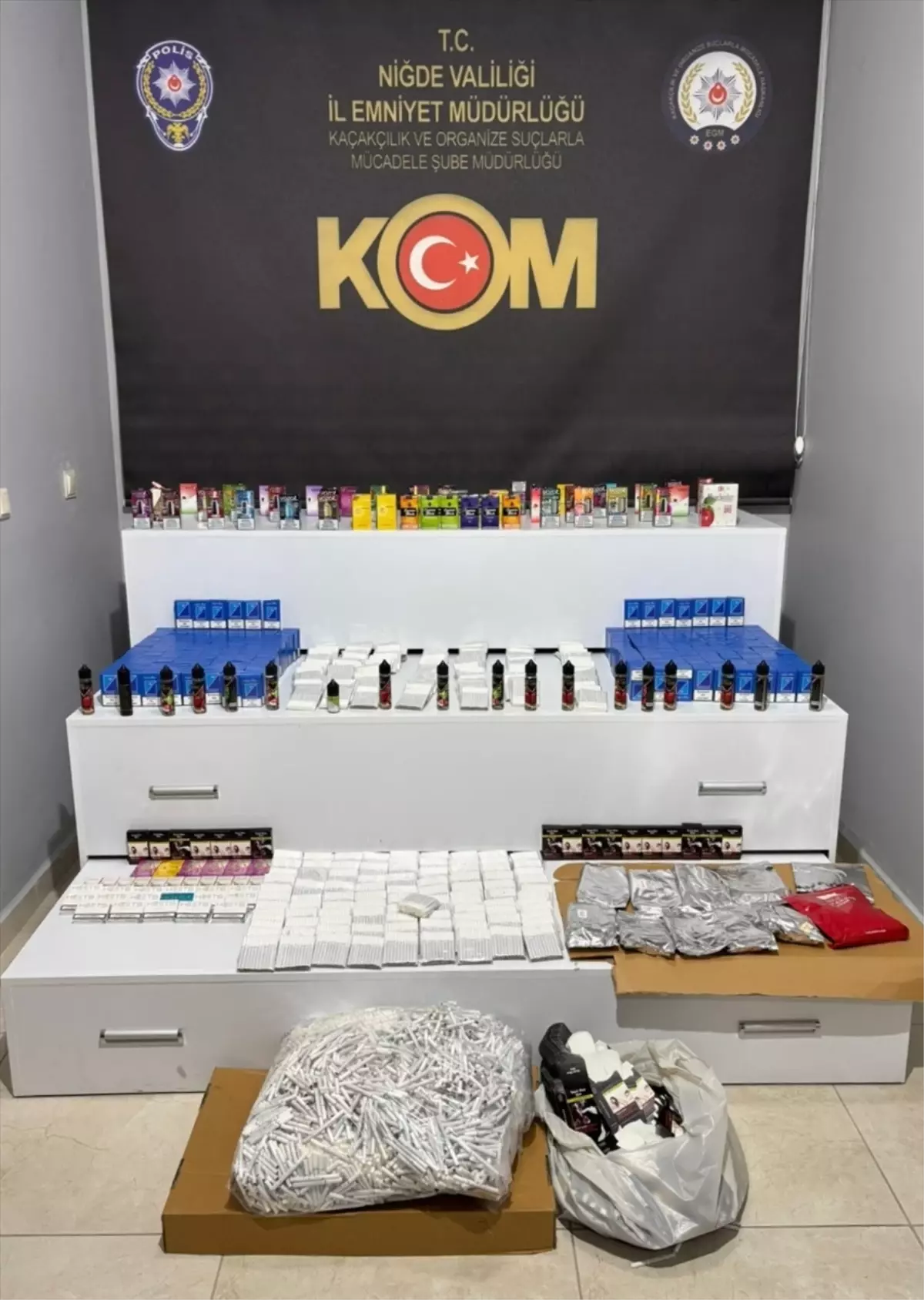 Niğde\'de Kaçakçılık Operasyonu: 2 Gözaltı