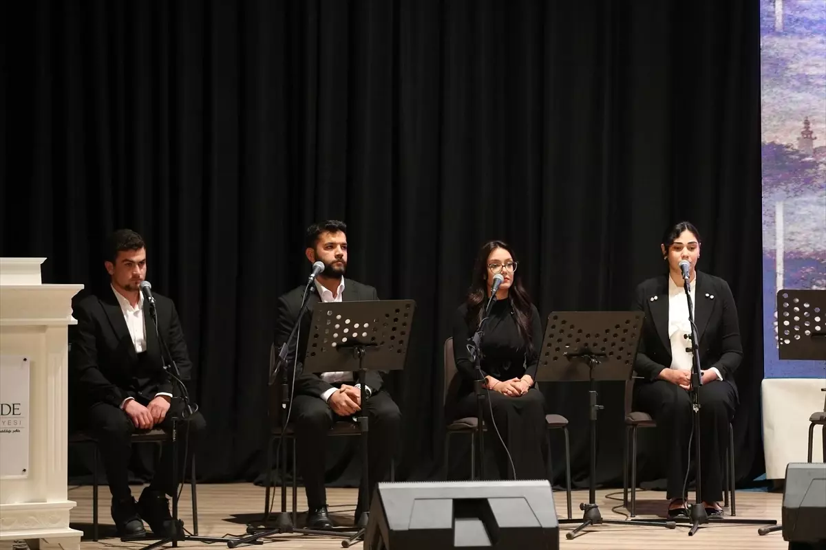 Niğde\'de Tasavvuf Müziği Konseri