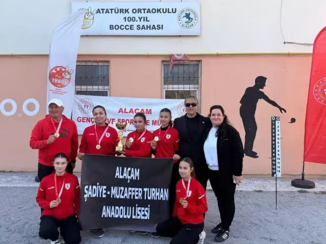 Bocce İl Şampiyonası’nda Alaçam Rüzgarı