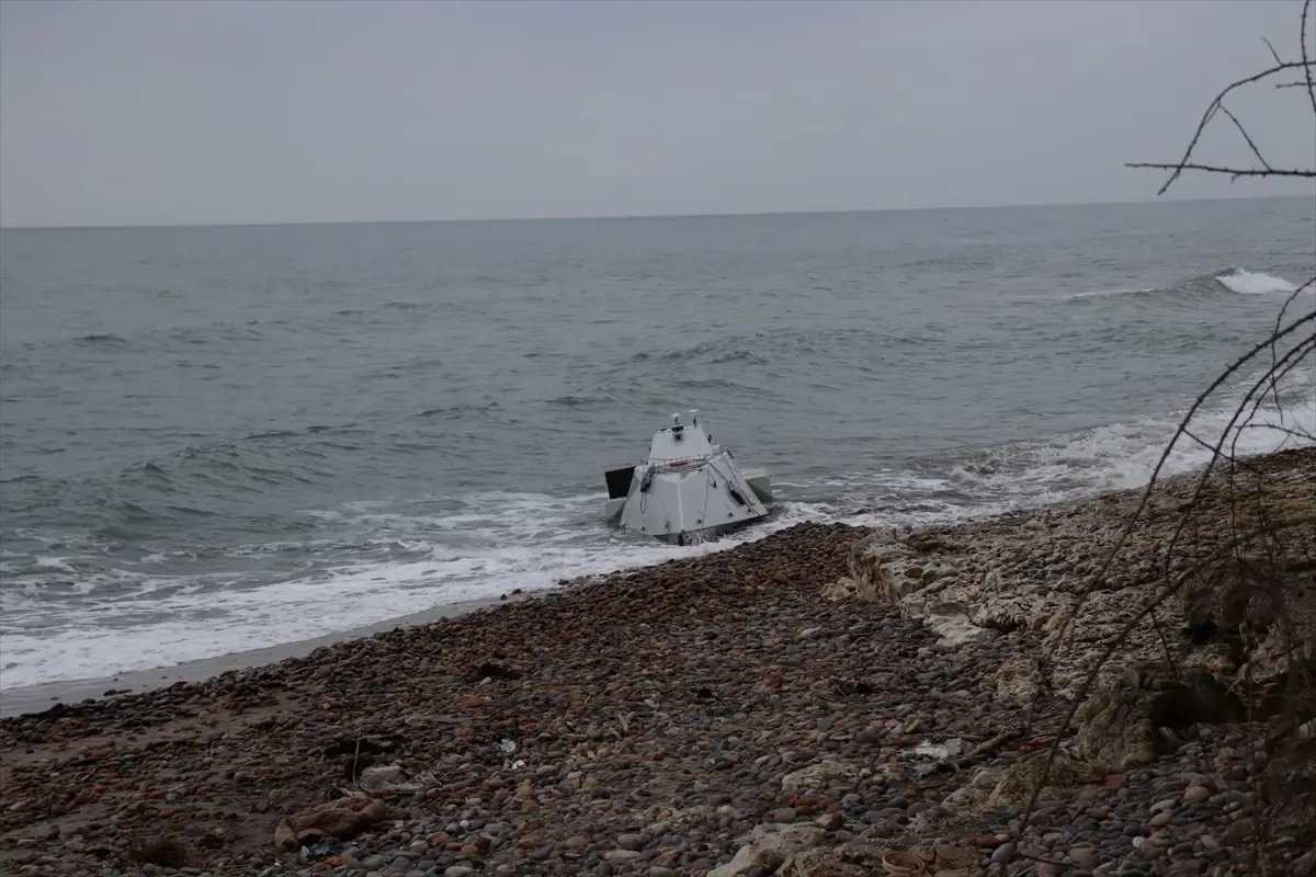 İnsansız Deniz Aracı İmha Edildi