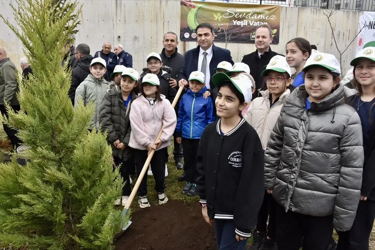 Ordu\'da Orman Haftası\'nda 1500 fidan dikildi