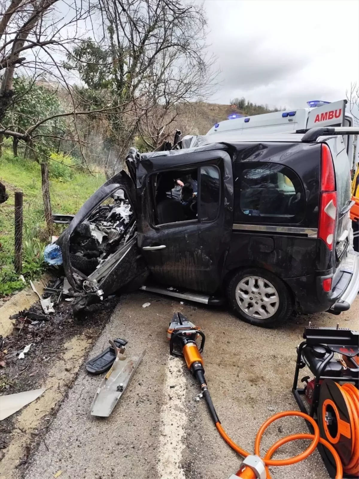 Fatsa\'da Trafik Kazası: 1 Ölü, 3 Yaralı