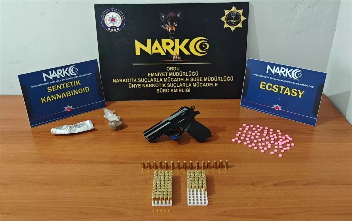 Ordu\'da Uyuşturucu Operasyonu: 4 Tutuklama