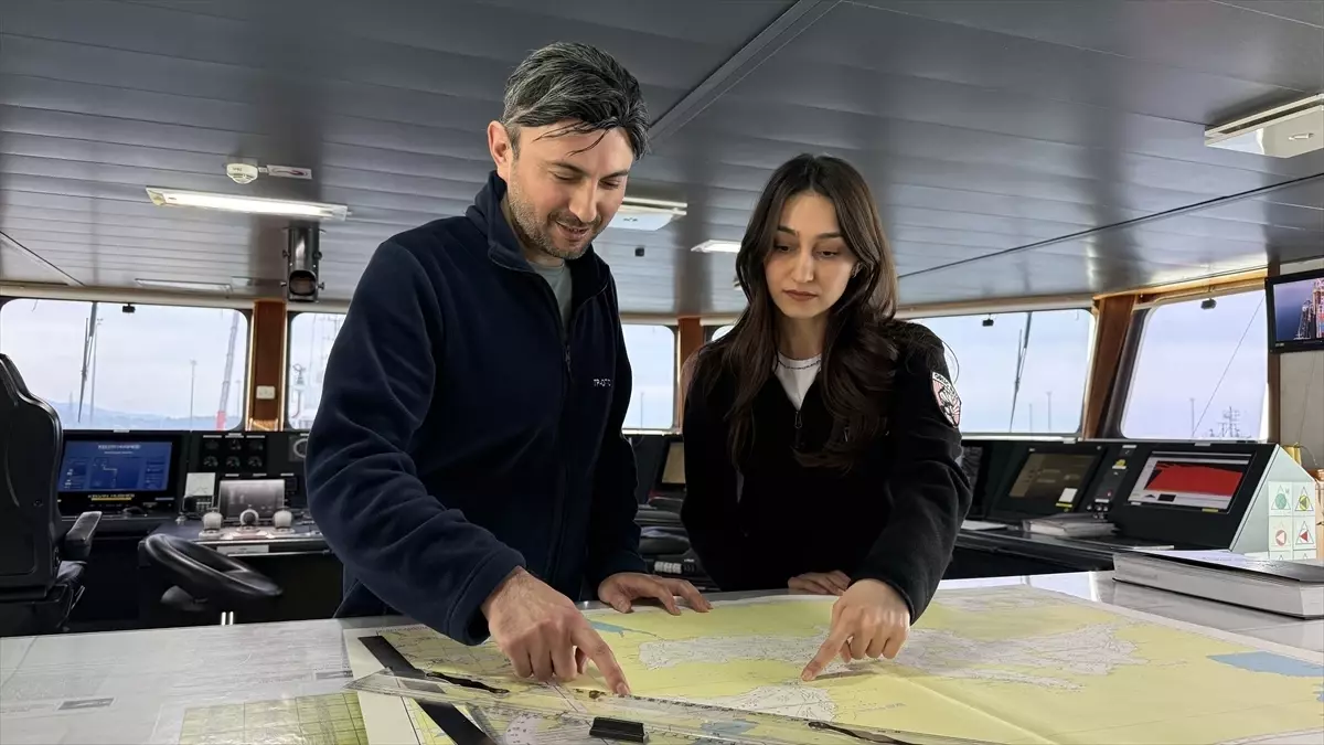 Kadın Mühendis Oruç Reis\'te Sismik Operasyonları Yönetiyor