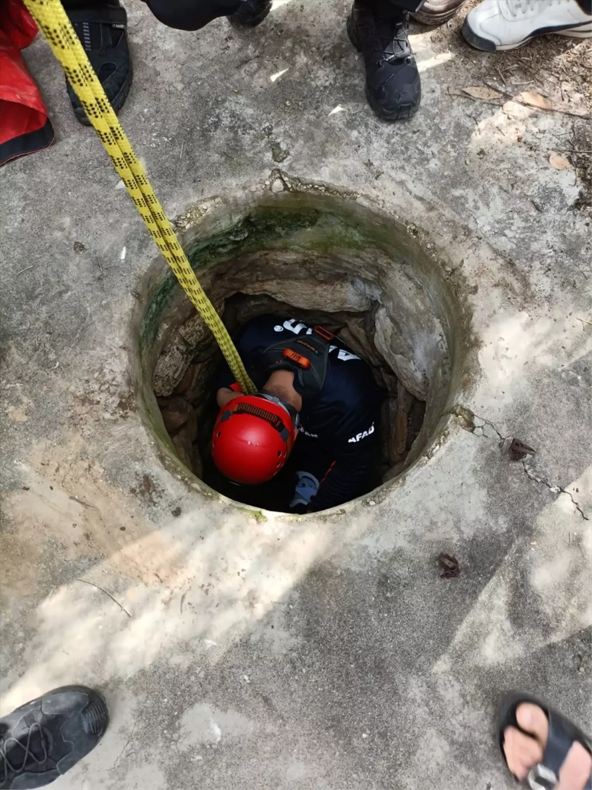 94 Yaşındaki Adam Kuyudan Kurtarıldı