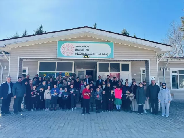 Vezirköprü’de Özel Öğrencilerden Anma Programı