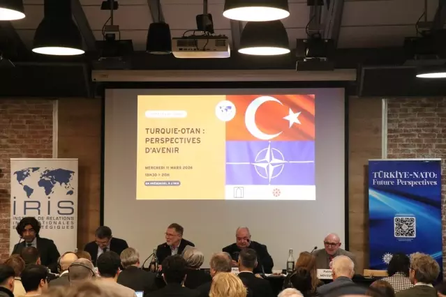 Paris’te “Türkiye-NATO: Gelecek Perspektifleri” başlıklı konferans düzenlendi
