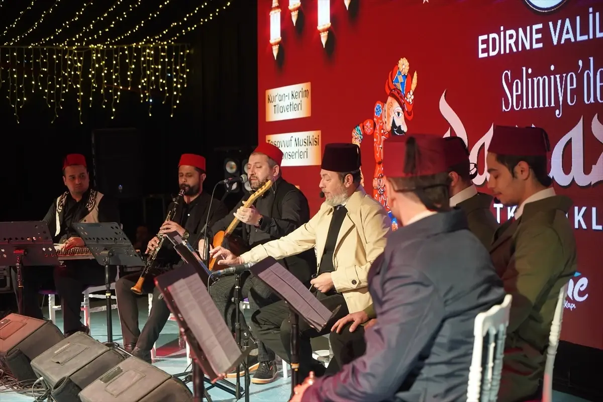 Edirne\'de Ramazan Sokağı Etkinliği